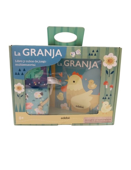LA GRANJA Libro y cubos de juego multisensorial