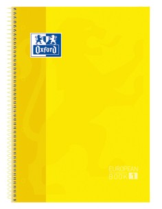 Europeanbook 1 cuaderno y block A4 80 hojas Amarillo