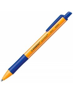 c 10 Boligrafo stabilo pointball colorful azul marino punta m 05 mm