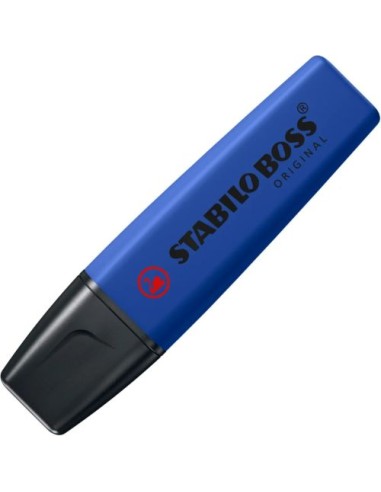 C 10 marcador stabilo boss naturecolors azul marino wildflowers edition