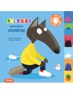 Lobito aprende a vestirse