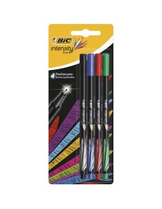 942082 rotulador Fino Negro, Azul, Verde, Rojo