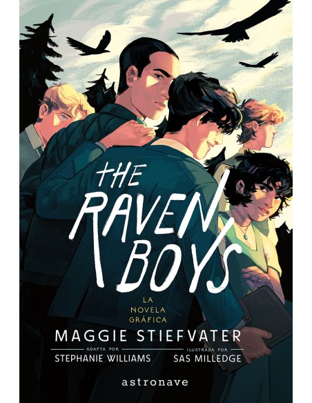 THE RAVEN BOYS 01 LA NOVELA GRAFICA