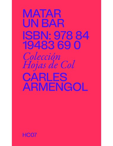 Matar un bar
