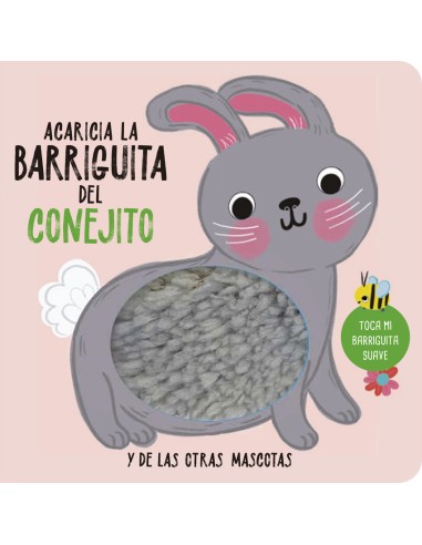 Acaricia la barriguita del conejito