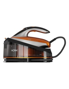 Optima Center 3010 3000 W 1,5 L Suela de cerámica Negro, Naranja, Plata