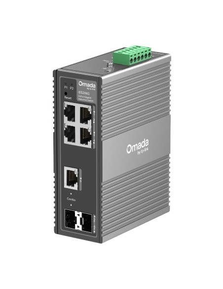 Omada IES206G switch Gestionado Gigabit Ethernet (10/100/1000) Negro