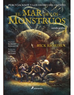 El mar de los monstruos Novela grafica Percy Jackson
