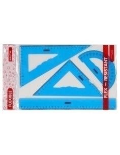 EQUIPO DIBUJO SAFTA FLEXIBLE 25 CENTIMET