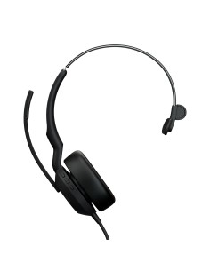 Evolve2 50 Auriculares Alámbrico Diadema Oficina/Centro de llamadas USB Tipo C Negro