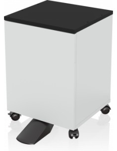 7112285 mueble y soporte para impresoras Negro, Blanco