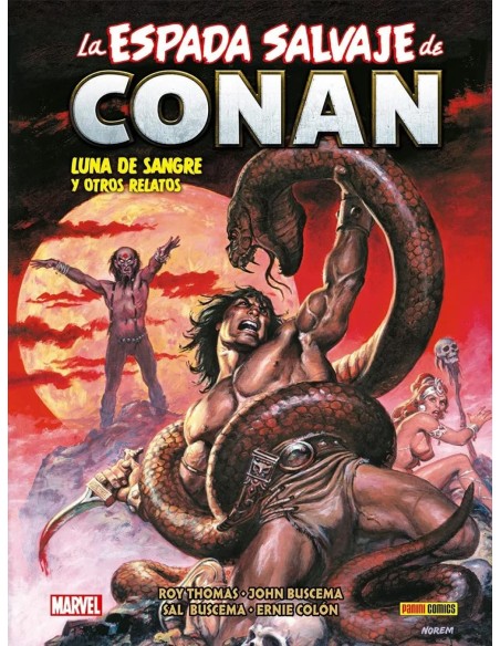 BIBLIOTECA CONAN LA ESPADA SALVAJE DE CONAN N14