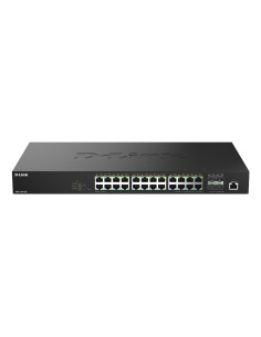 DMS-1250-28P/E switch Gestionado L2 2.5G Ethernet (100/1000/2500) Energía sobre Ethernet (PoE) Negro