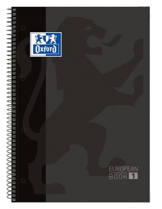 Europeanbook 1 cuaderno y block A4 80 hojas Negro