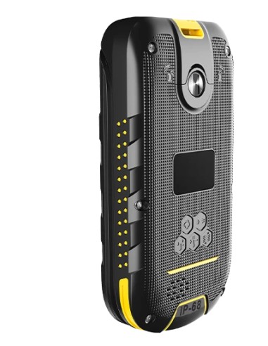 BOW LTE teléfono móvil 6,1 cm (2.4") Negro, Amarillo Teléfono resistente