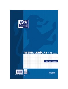 100430272 cuaderno y block A4 100 hojas Azul, Blanco