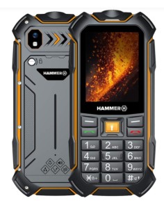 Boost 2 LTE 6,1 cm (2.4") 241 g Negro, Amarillo Teléfono resistente