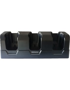 Three Slot Wireless Charging Dock estación dock para móvil Ordenador portátil Negro
