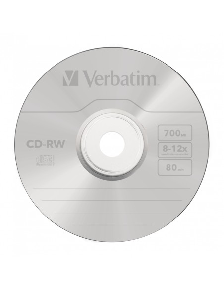 CD-RW 12x 700 MB 10 pieza(s)