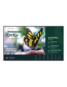 ST4304 Pantalla plana para señalización digital 109,2 cm (43") LCD 350 cd / m² 4K Ultra HD Negro Procesador incorporado Android 