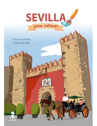 Sevilla para colorear