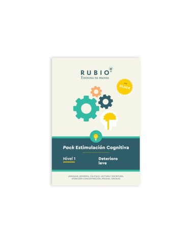 Pack Estimulacion Cognitiva Nivel 1 deterioro leve