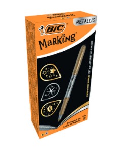 950466 marcador 12 pieza(s) Oro, Plata