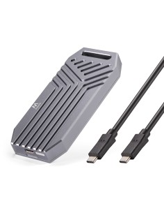 EW7062 caja para disco duro externo Caja externa para unidad de estado sólido (SSD) Gris Oscuro