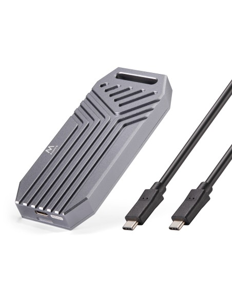 EW7062 caja para disco duro externo Caja externa para unidad de estado sólido (SSD) Gris Oscuro