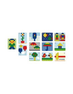 FICHAS SUPERPEGS 12 FICHAS MODELO 38X30 MINILAND