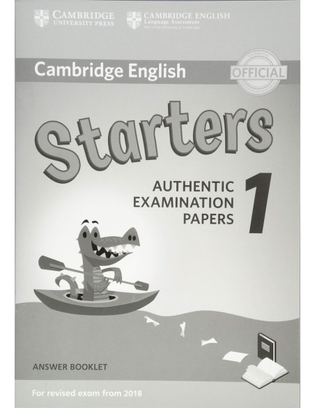STARTERS 1 ANSWER KEY CAMBRIDGE YOUNG LEARNERS ENGLISH TESTS