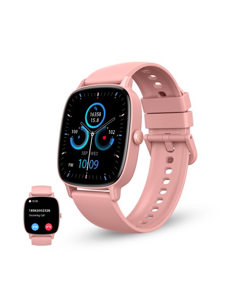 Smartwatch Pulse, Pantalla 1.83", Autonomía 7 días, Modo deporte y salud, Llamadas, IP68, Rosa