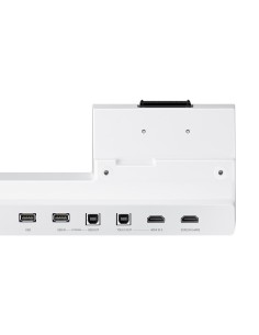 CY-TF65BRC base para portátil y replicador de puertos Blanco