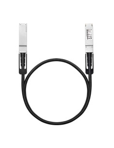 Omada SM9220-1M Cable de fibra óptica e InfiniBand QSFP28 Twinax Negro