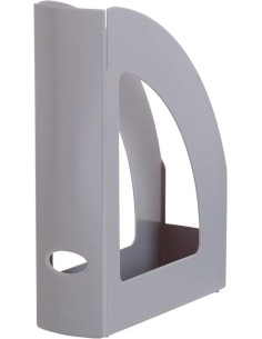 C 6 REVISTEROS PLASTICO COLOR GRIS OPACO 250X80X320MM