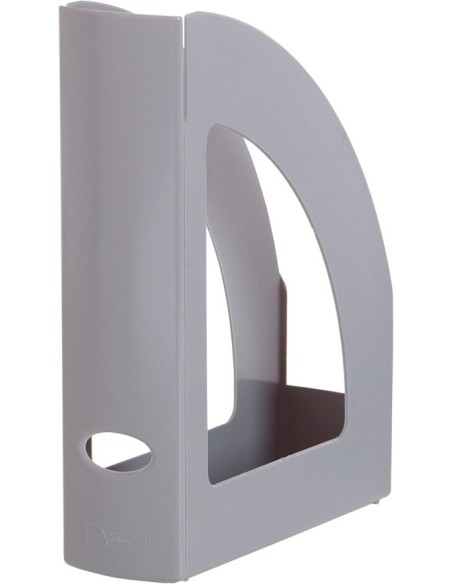 C 6 REVISTEROS PLASTICO COLOR GRIS OPACO 250X80X320MM C 6 REVISTEROS PLASTICO COLOR GRIS OPACO 250X80X320MM