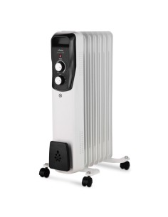 83505507 calefactor eléctrico Interior Blanco 1500 W Radiador de aceite eléctrico