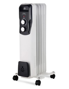 Antares 1000 Interior Negro, Blanco 1000 W Radiador de aceite eléctrico