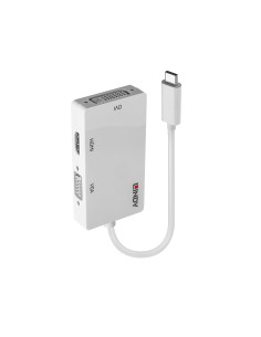 43273 Adaptador gráfico USB 3840 x 2160 Pixeles Blanco