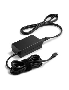 USB-C 65W Power Adapter and Power Cord Kit adaptador e inversor de corriente Interior Negro
