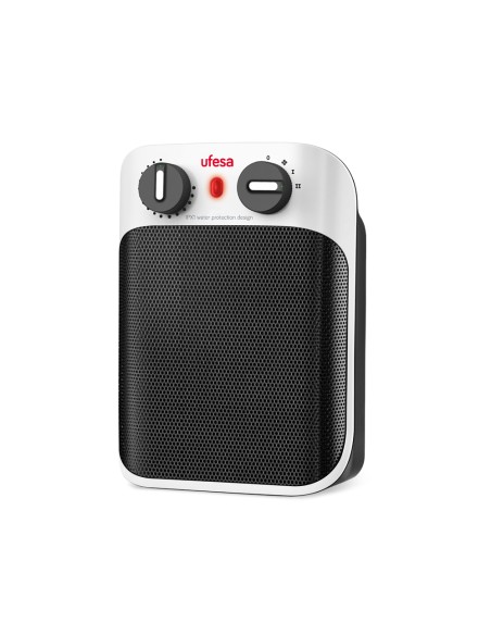 CC1800IP calefactor eléctrico Interior Negro, Blanco 1800 W Ventilador eléctrico