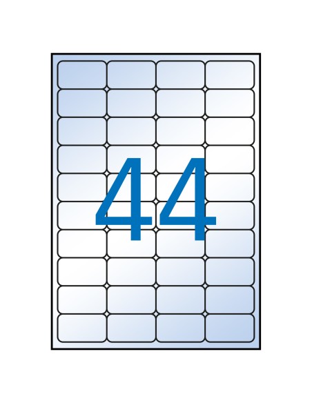 10050 etiqueta de impresora Transparente