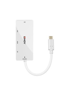 43279 base para portátil y replicador de puertos USB 3.2 Gen 1 (3.1 Gen 1) Type-C Blanco 2