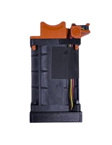 384-BDLJ sistema de refrigeración para ordenador Carcasa del ordenador Ventilador Negro, Naranja