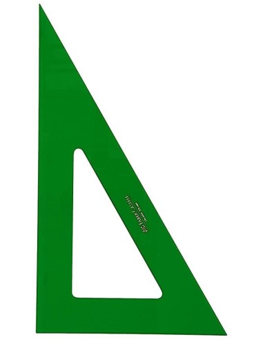 FABER CASTELL CARTABÓN SIN GRADUAR 42CM VERDE PACK