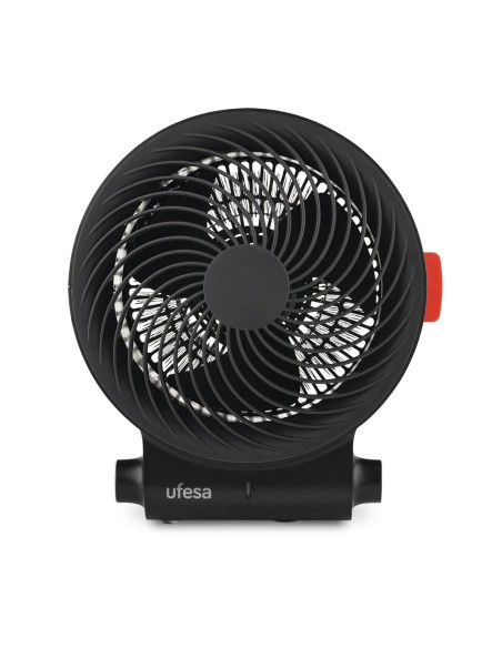 Atlas Interior Negro 2000 W Ventilador eléctrico