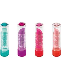 Lipstick goma Azul, Rosa, Rosa, Violeta 4 pieza(s)