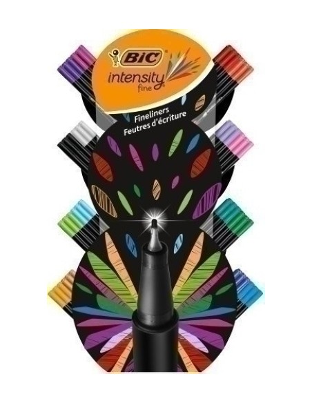 Expositor 132 Rotuladores punta fibra Intensity colores surtidos 958163