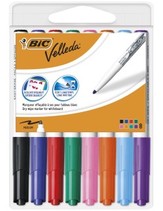 Velleda 1741 marcador 8 pieza(s) Punta redonda
