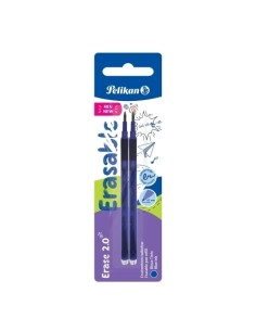 RECAMBIO PELIKAN ERASE 2.0 AZUL B/2